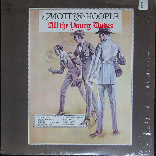 Mott The Hoople : All The Young Dudes (LP, Album, Pit)