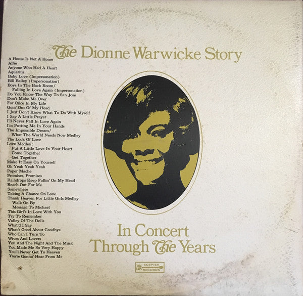 Dionne Warwicke* : A Decade Of Gold - The Dionne Warwicke Story (2xLP, Album, M/Print)