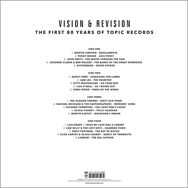 Various : Vision & Revision: The First 80 Years Of Topic Records (2xLP, Comp, Dlx)