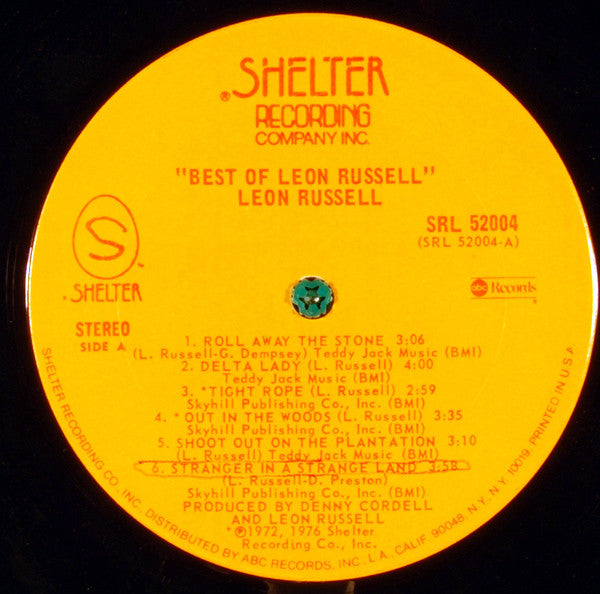 Leon Russell : Best Of Leon (LP, Comp, San)