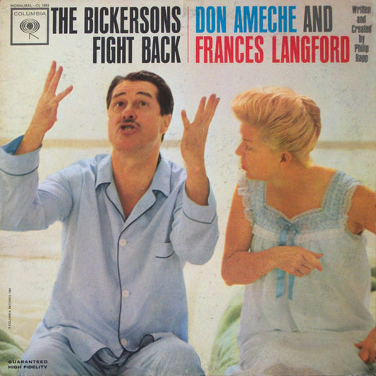 Don Ameche And Frances Langford : The Bickersons Fight Back (LP, Album, Mono)