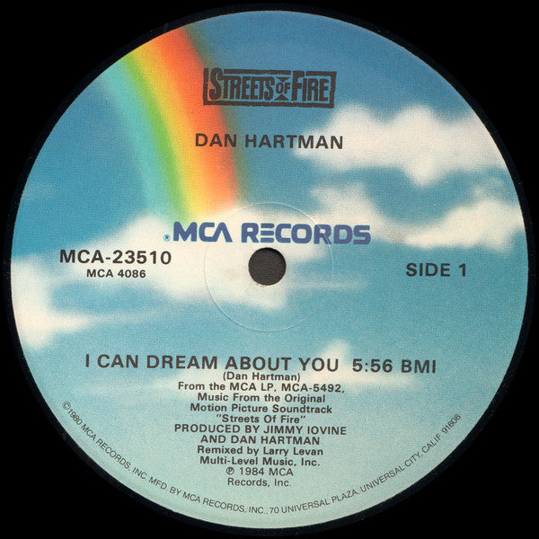 Dan Hartman : I Can Dream About You (12", P)