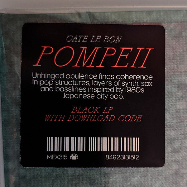 Cate Le Bon : Pompeii (LP, Album)