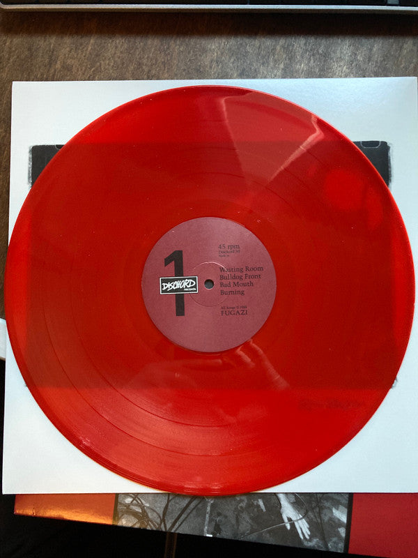 Fugazi : Fugazi (12", EP, RE, Red)