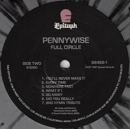 Pennywise : Full Circle (LP, Album, Ltd, RE, Sil)