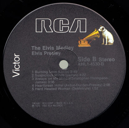 Elvis Presley : The Elvis Medley (LP)