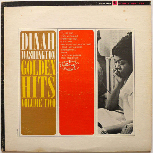 Dinah Washington : Golden Hits (Volume Two) (LP, Comp)