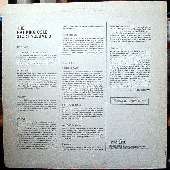 Nat King Cole : The Nat King Cole Story: Volume 3  (LP, Comp, RE)