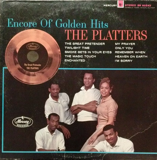 The Platters : Encore Of Golden Hits (LP, Comp, RE)