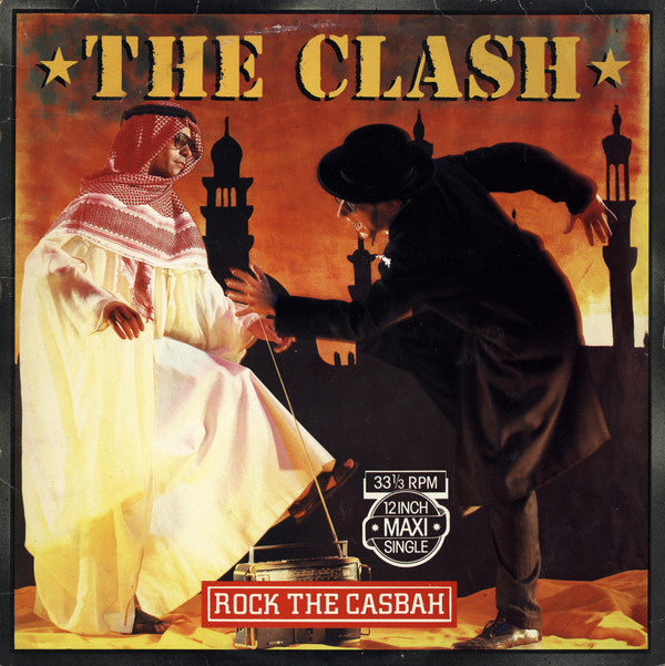 The Clash : Rock The Casbah (12", Maxi)